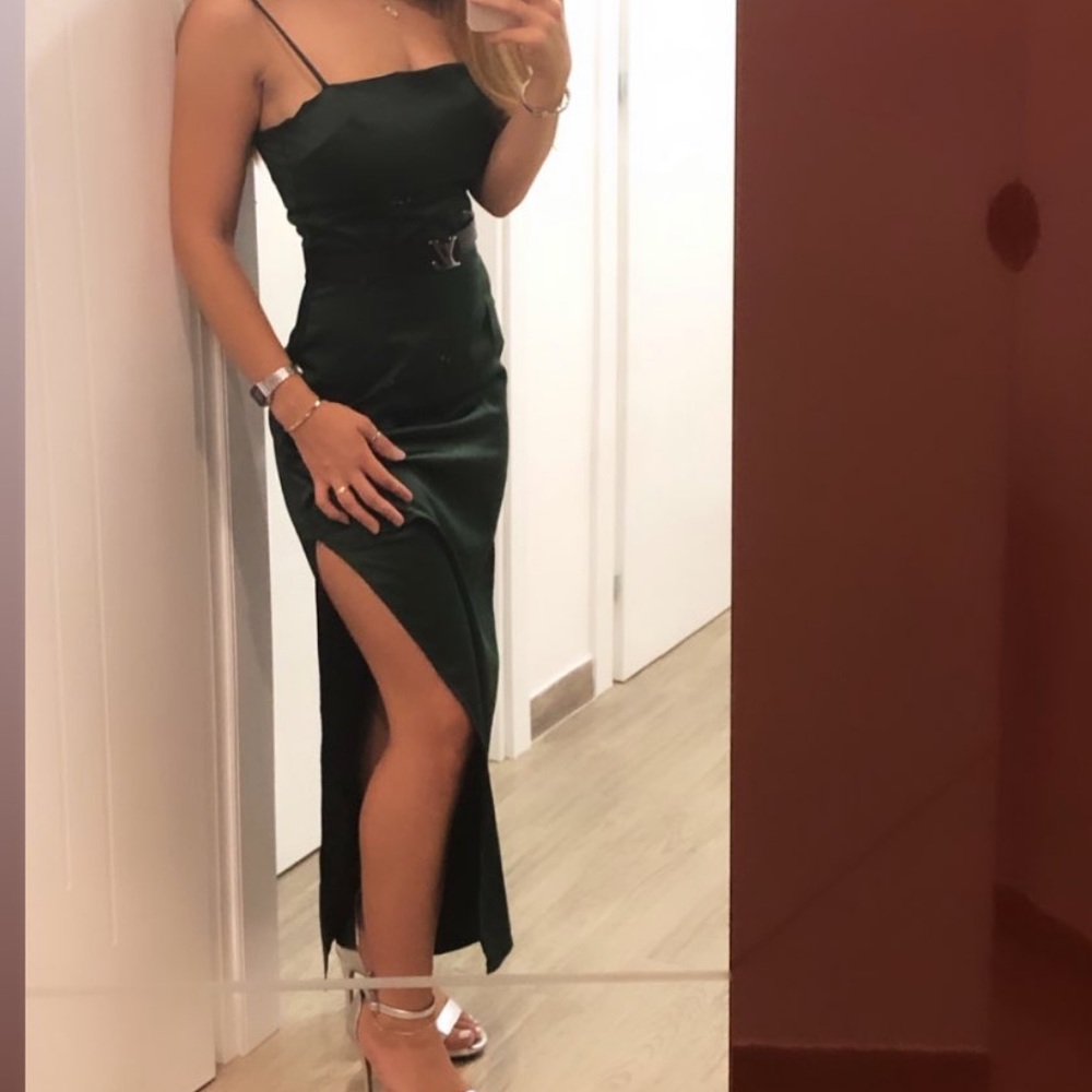 emerald dress